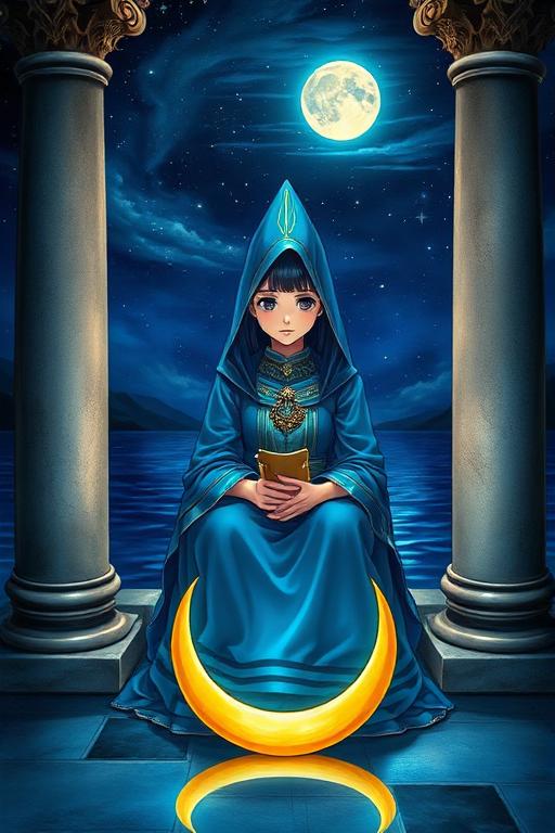 Carta de tarô: A Sacerdotisa